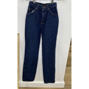 Vintage H.I.S. Denim Jeans Women's High Rise Bootcut Denim Western Blue‎ OS 3/4